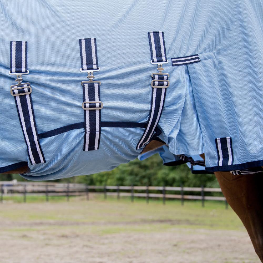 HORZE Freja fermetures frontales doubles et sanglages assurent un maintien durable.