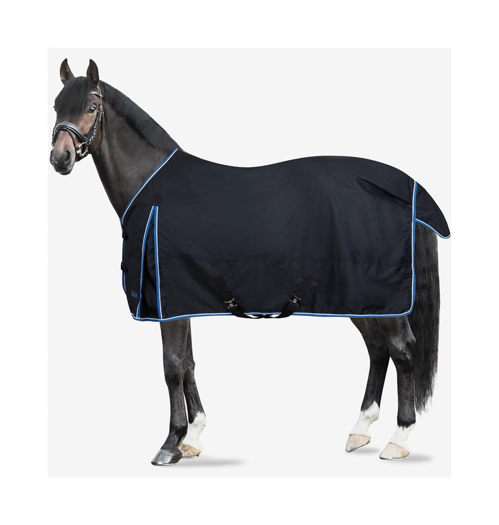 HORZE Glasgow: sangles croisées sous ventre pour une tenue stable.