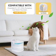 Filtre E1 avec charbon actif pour neutraliser les odeurs et purifier l'eau.