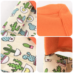 HOSUKKO coussin-attache dragon-barbu orange maintien stable du coussin