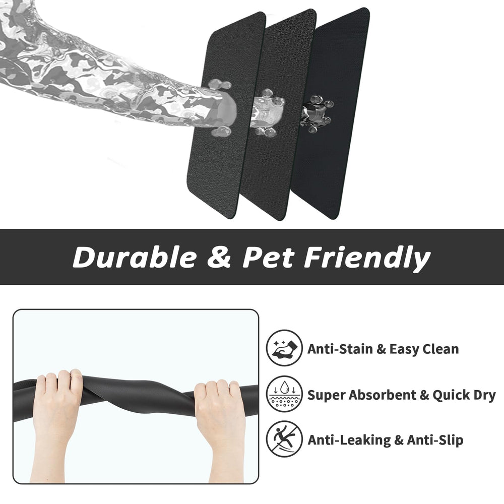 HotLive tapis pour deux bols, pratique sous distributeur automatique.