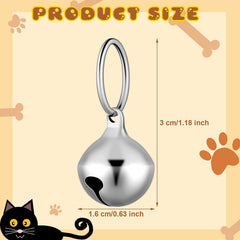 Hotop cloche collier petit chien, fixation rapide et légère.