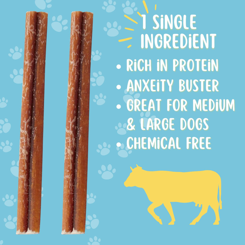 Hotspot Pets Bully Sticks sans additifs artificiels, en-cas pur et sain