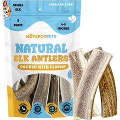Hotspot Pets : corne cerf premium 4-5 pouces, durabilité accrue.