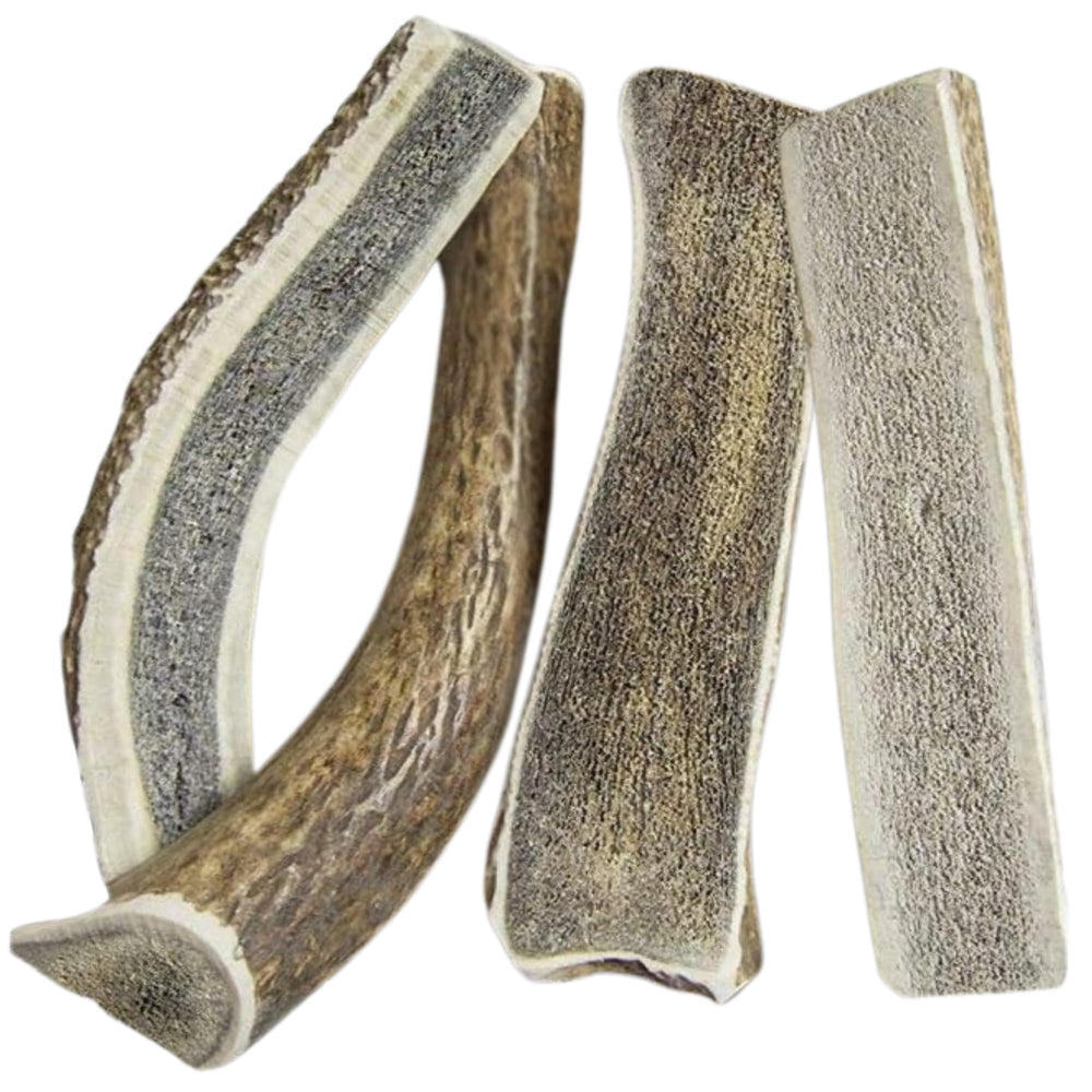 Hotspot Pets: cornes d elk split pour grands chiens, divertissement durable et sûr