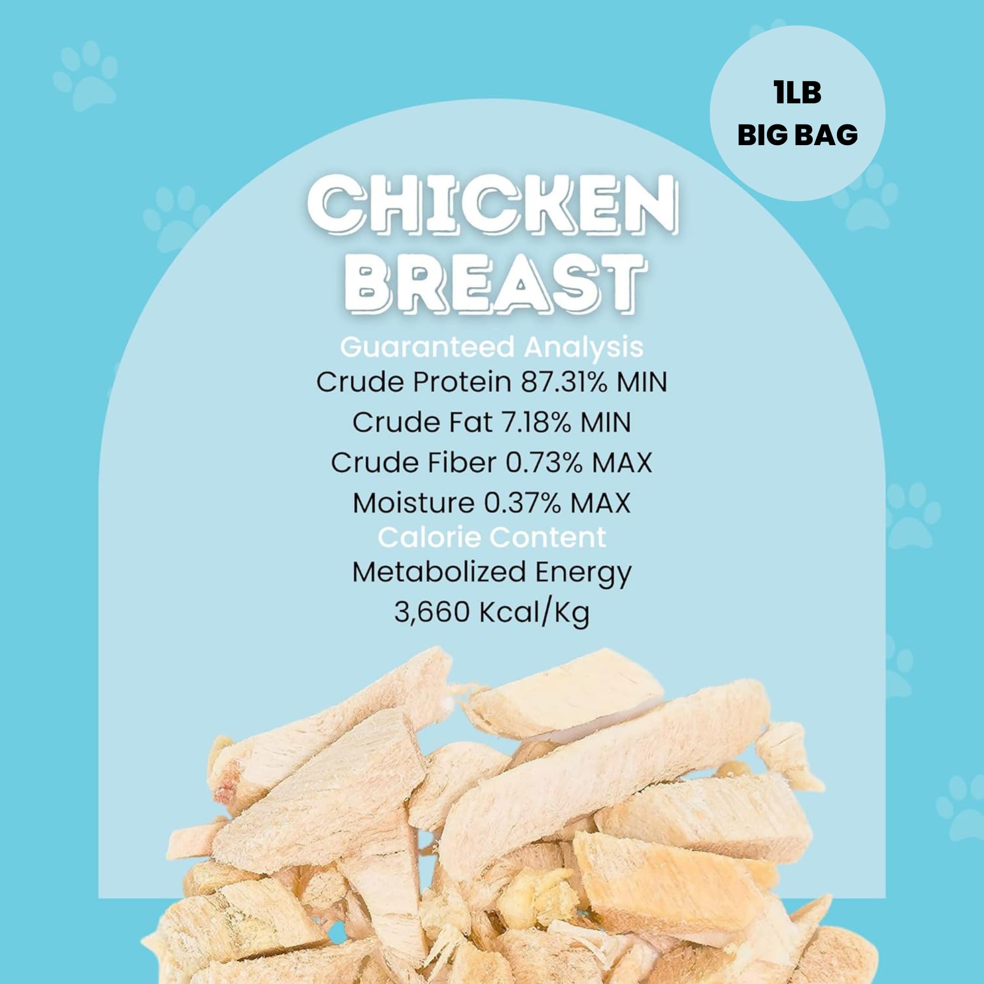 Hotspot Pets friandises au poulet lyophilisé pour chiens et chats.