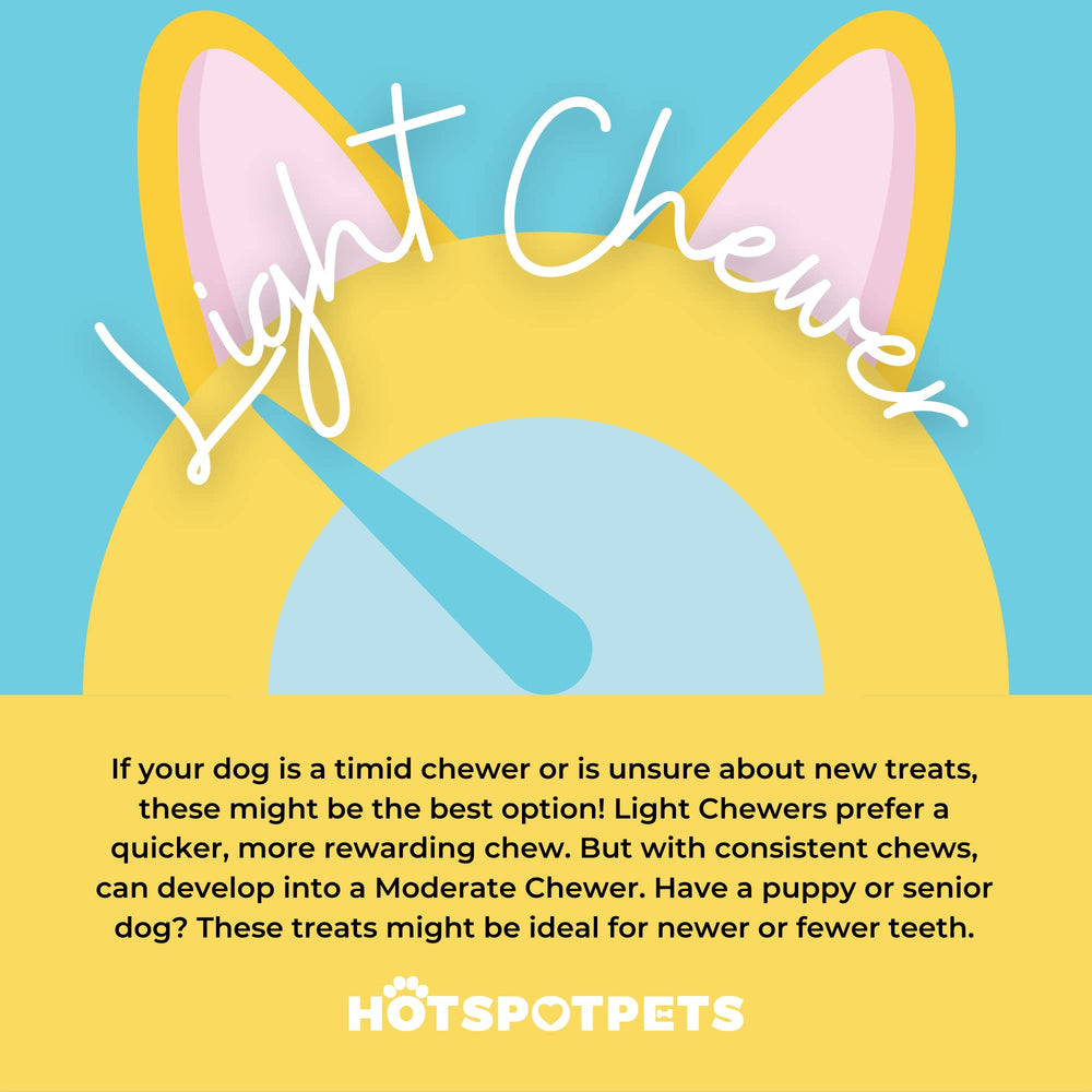 Hotspot Pets friandises poumon-boeuf usage entraînement, idéale pour les récompenses.