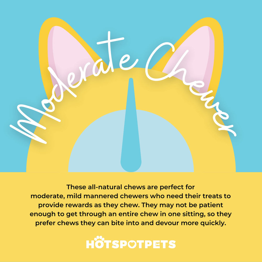 Hotspot Pets Oreilles de boeuf naturelles origine USA et élevage au pâturage