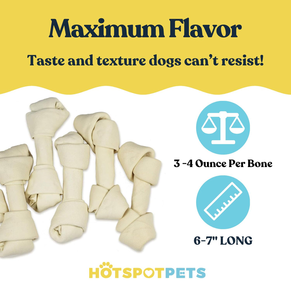 Hotspot Pets – paquet de 20 os peau-boeuf, solution pratique pour récompenser.