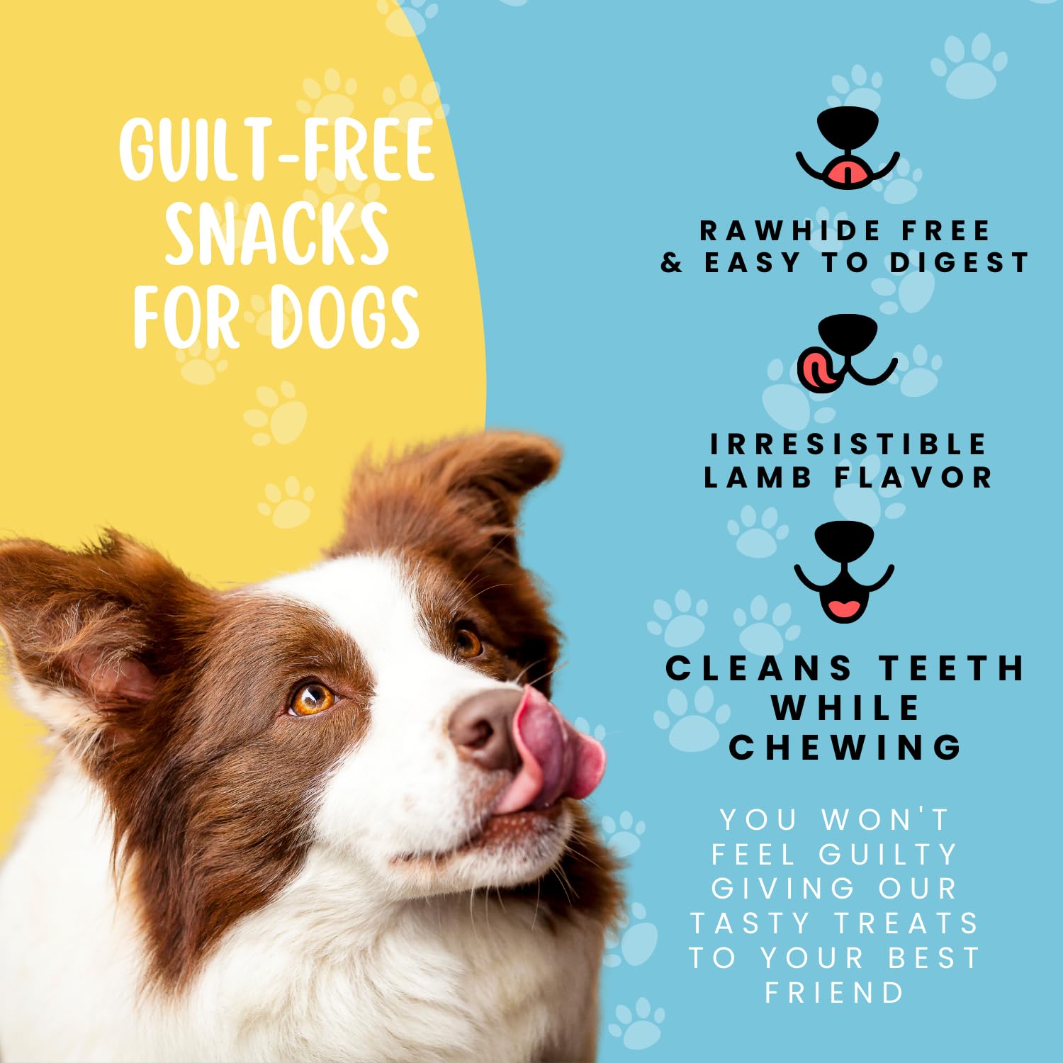 Hotspot Pets poumon d'agneau, sachet refermable pour conserver la fraîcheur.