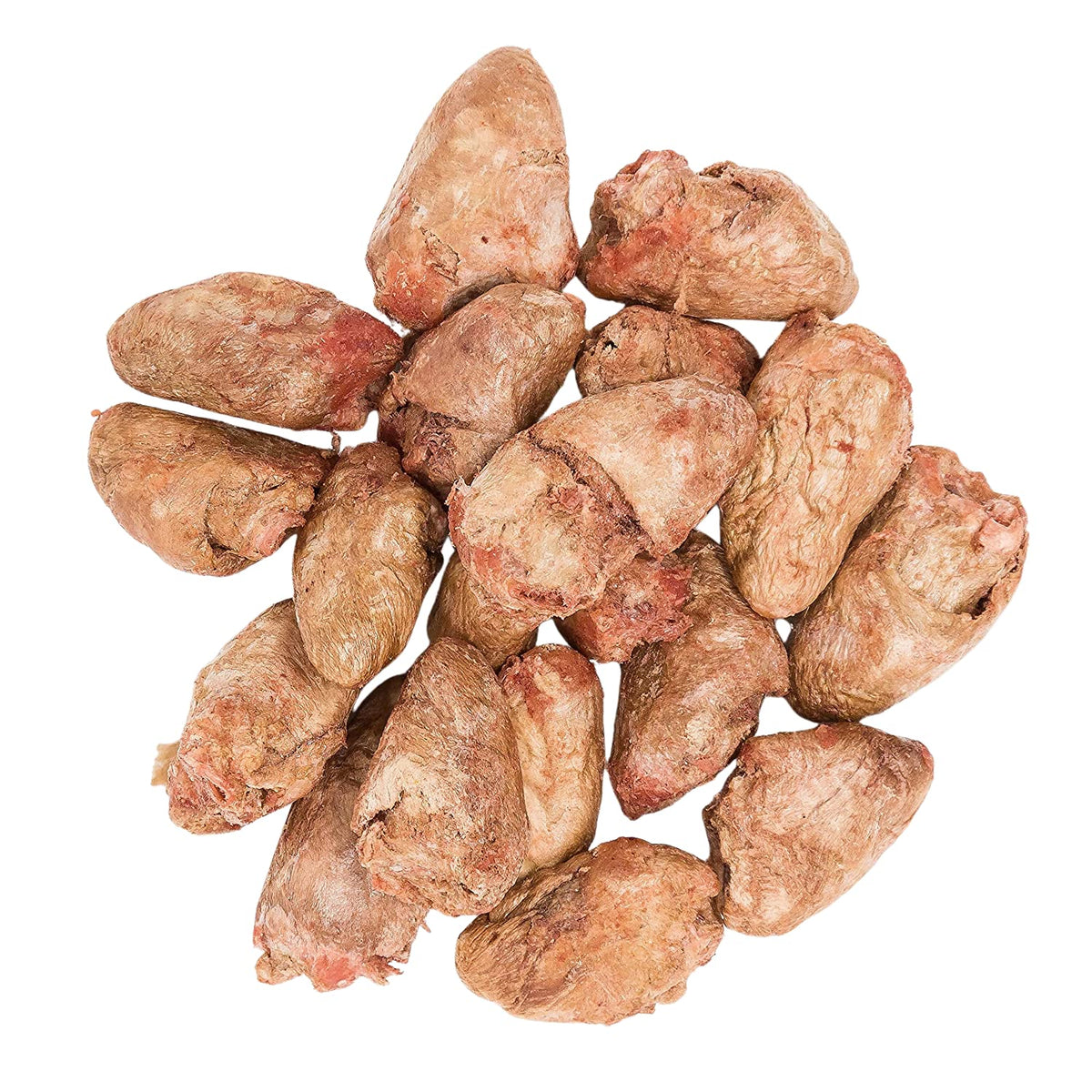 Hotspot Pets coeurs-poulet-seches dans sac refermable, friandise pratique.