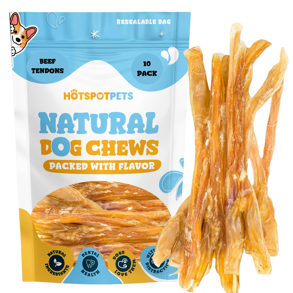 Hotspot Pets tendon boeuf 8 pouces gambrol premium