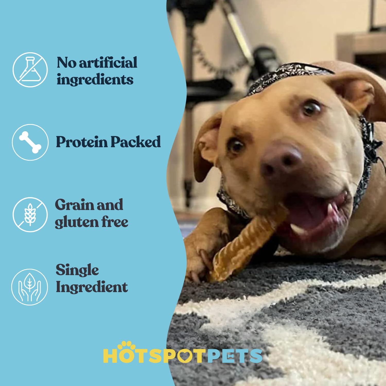 Boeuf nourri à l’herbe, friandise naturelle sans céréales.