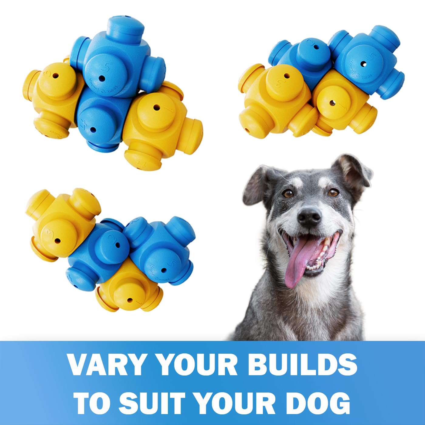 Jouet puzzle HOUNDGAMES, niveau 4, défis difficiles pour chiens joueurs.