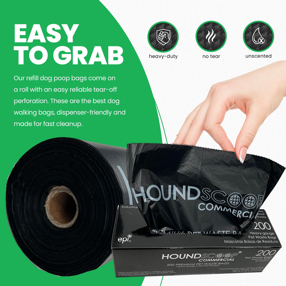 Sacs HOUNDSCOOP compatibles avec distributeurs.