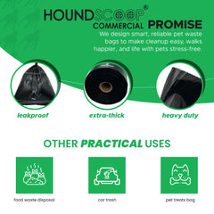 Sacs HOUNDSCOOP 18 microns étanches et résistants.