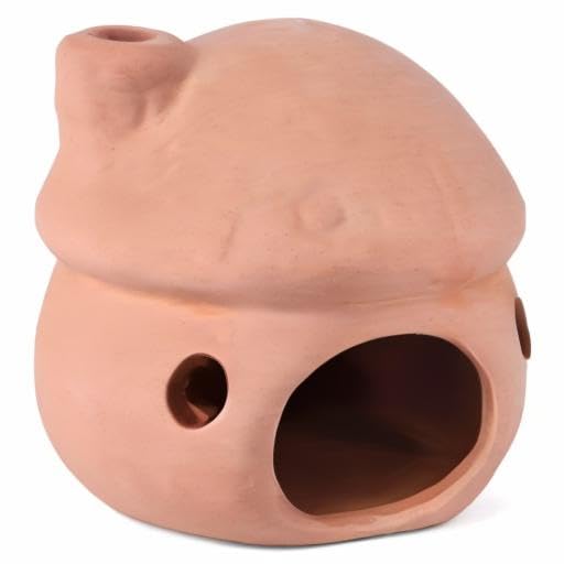 HouseUp caverne ceramique polyvalente, refuge pour poissons et crevettes.