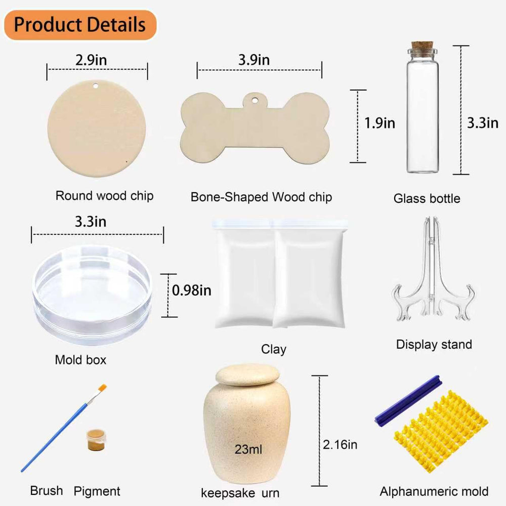 Houstimi accessoires bricolage cœur et os en bois pour personnaliser