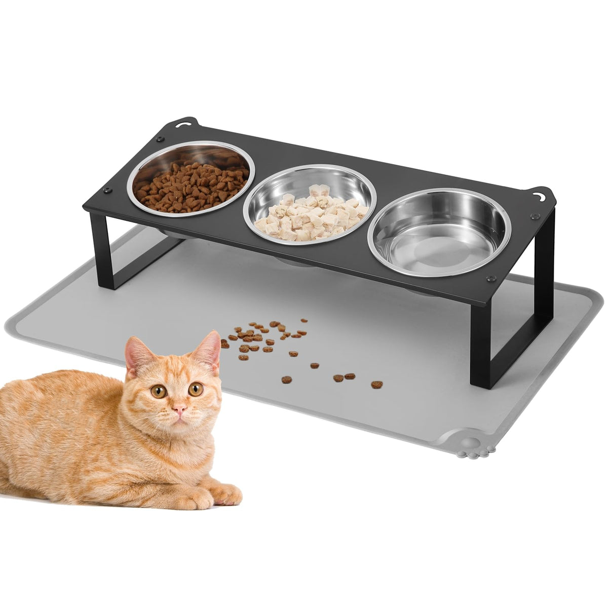 HOVNKUT bol chat élevé à 10 degrés, posture agréable pendant les repas.