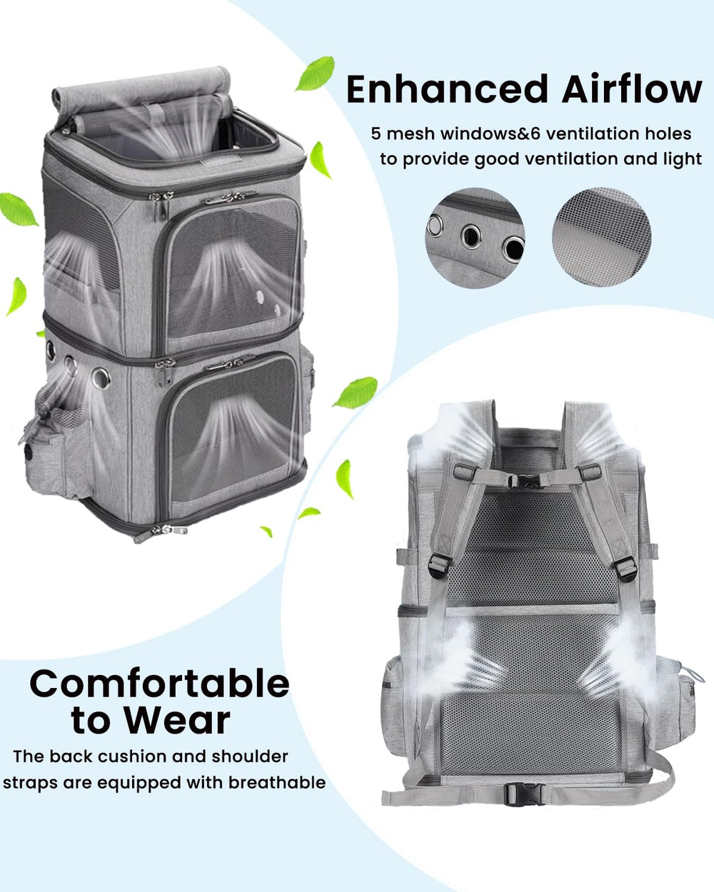 HOVONO diviseur amovible, transforme en un seul compartiment.