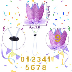 Noeud papillon anniversaire Hoyuwak pour chien, style chic et ludique.