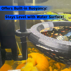 HOZOE cachette flottante crevettes, espace repos et sécurité.