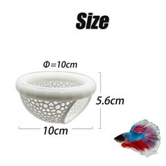 HOZOE hamac pour petits poissons blancs, espace repos et exploration.