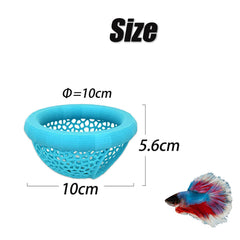 HOZOE hamac poisson aquatique, espace de repos et de jeu pour Betta et crevettes.
