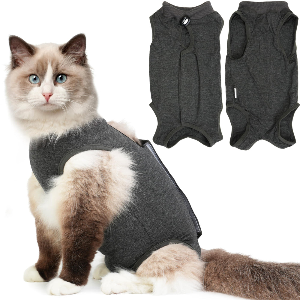 Hpetppy combinaisons récupération chat - protection des plaies et confort pour la guérison.