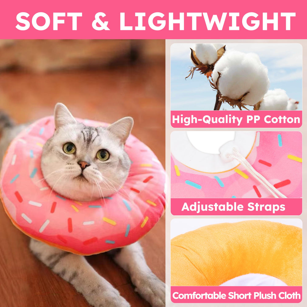 Hpetppy coton-collier-chat-lavage-facile: entretien rapide et pratique.
