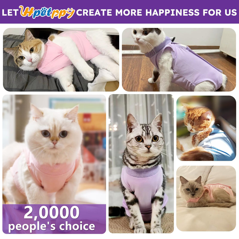 Hpetppy ouverture cou élastique chat enfilage facile et personnalisé.