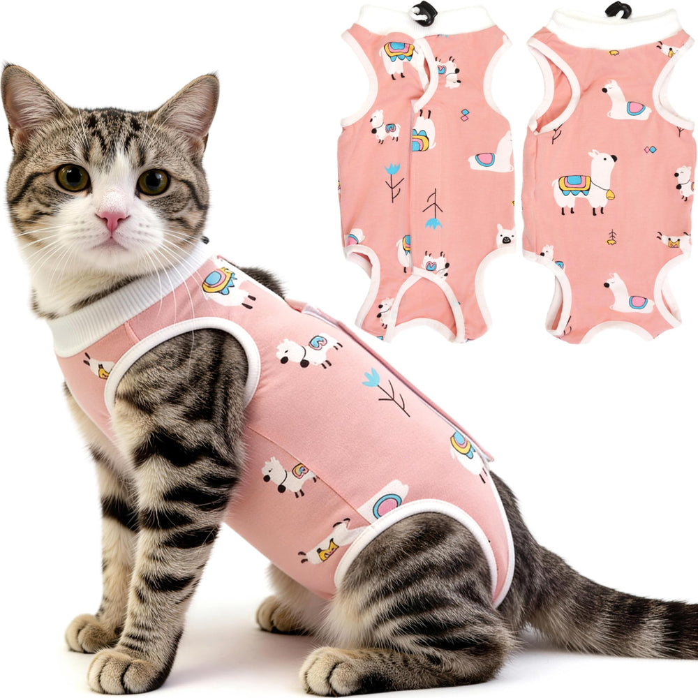 Hpetppy-suit-chat-apres-operation respirant, pour un confort accru lors de la récupération.