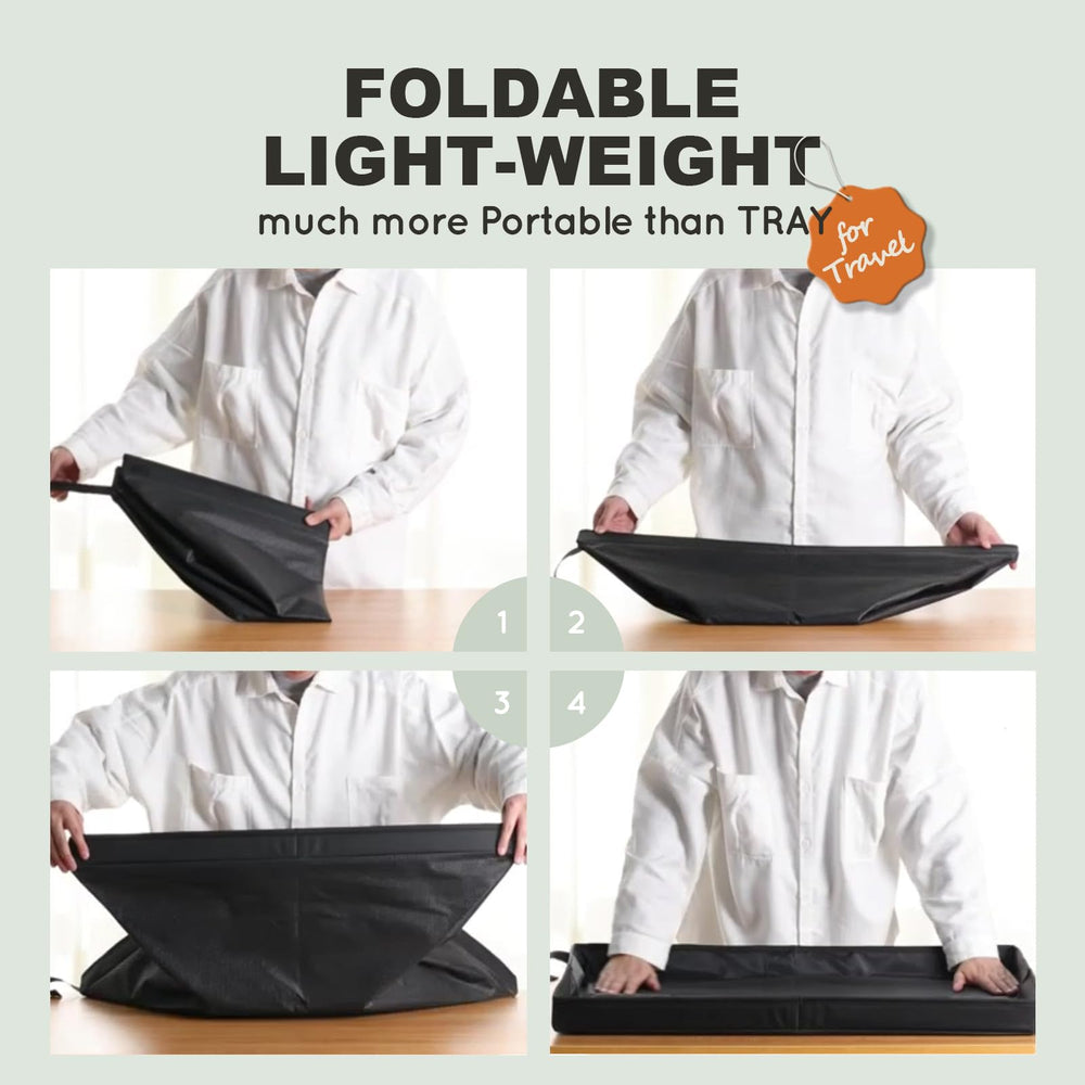 HQ4US 4LEGS base liner pliable, idéal pour voyager et transporter.