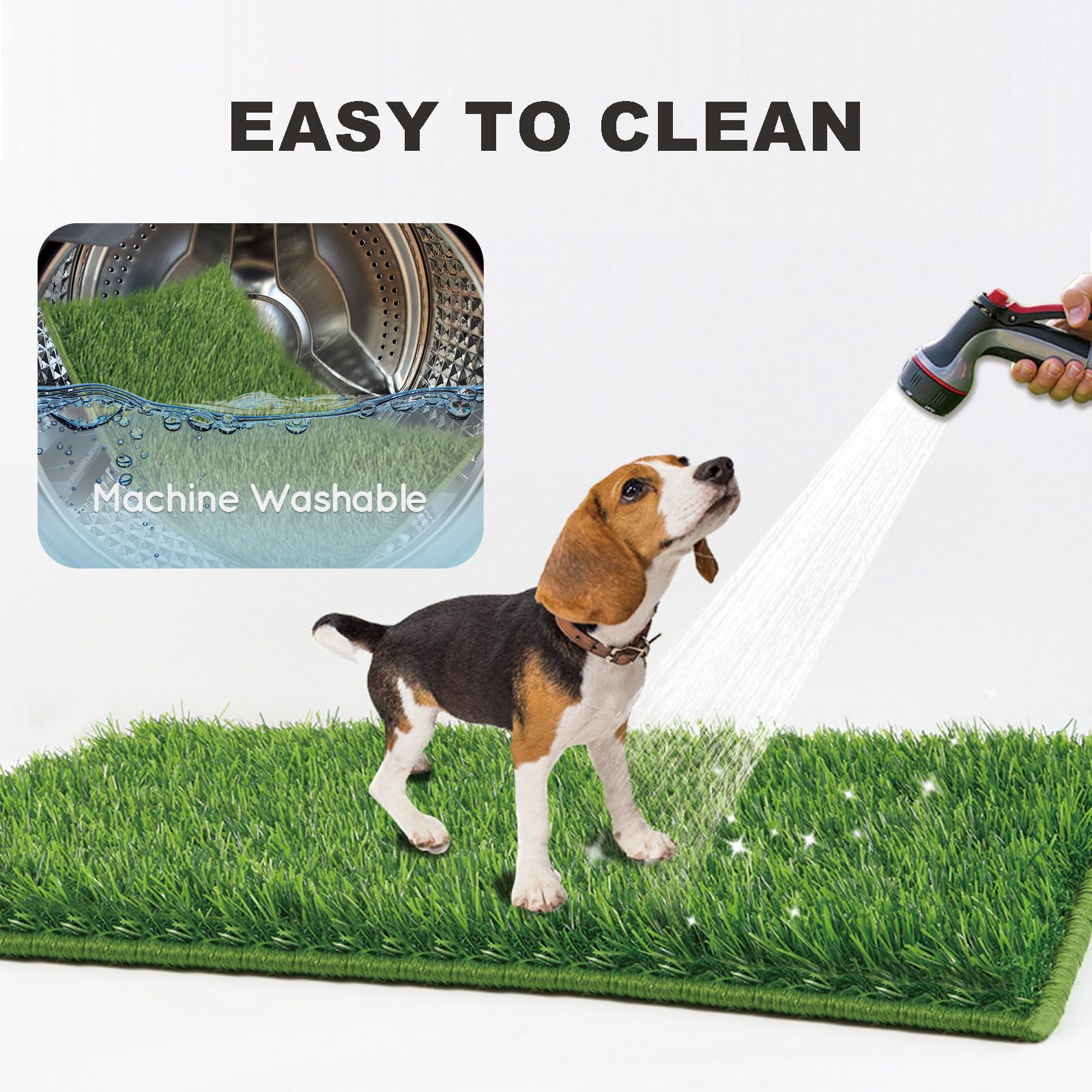 HQ4US 4LEGS Tapis avec bord-ourlet pour propreté et sécurité.
