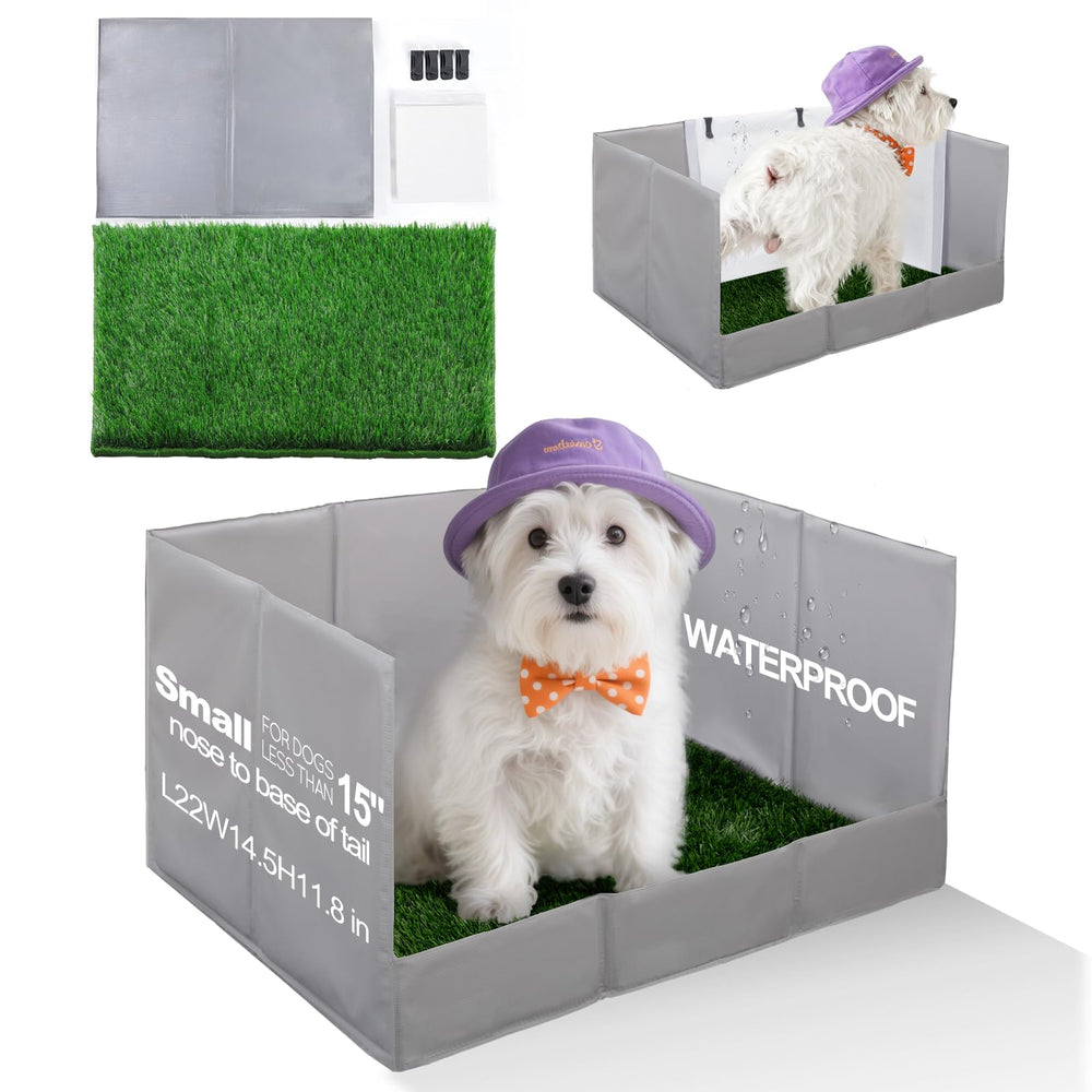 HQ4US 4LEGS tapis herbe artificielle pour chien, confort et propreté au quotidien