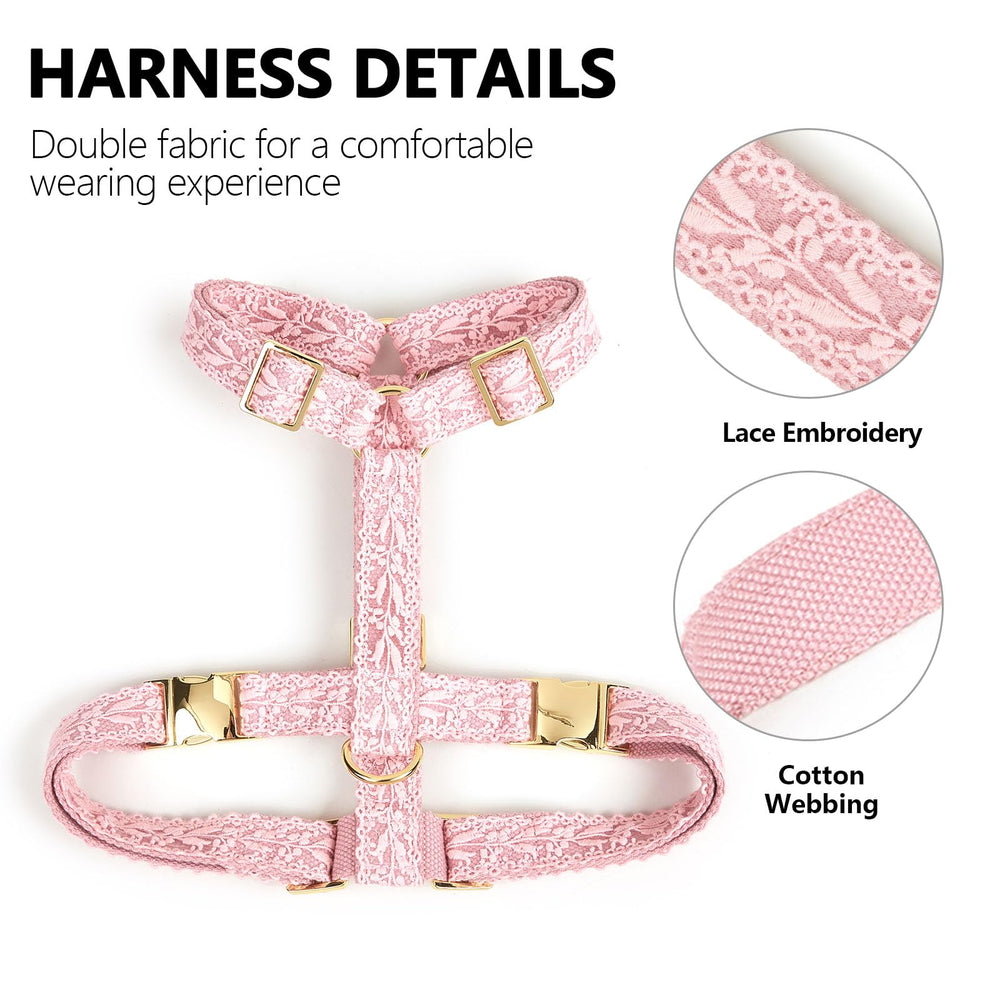 HQREA harnais-chien avec boucle métallique pour plus de durabilité.