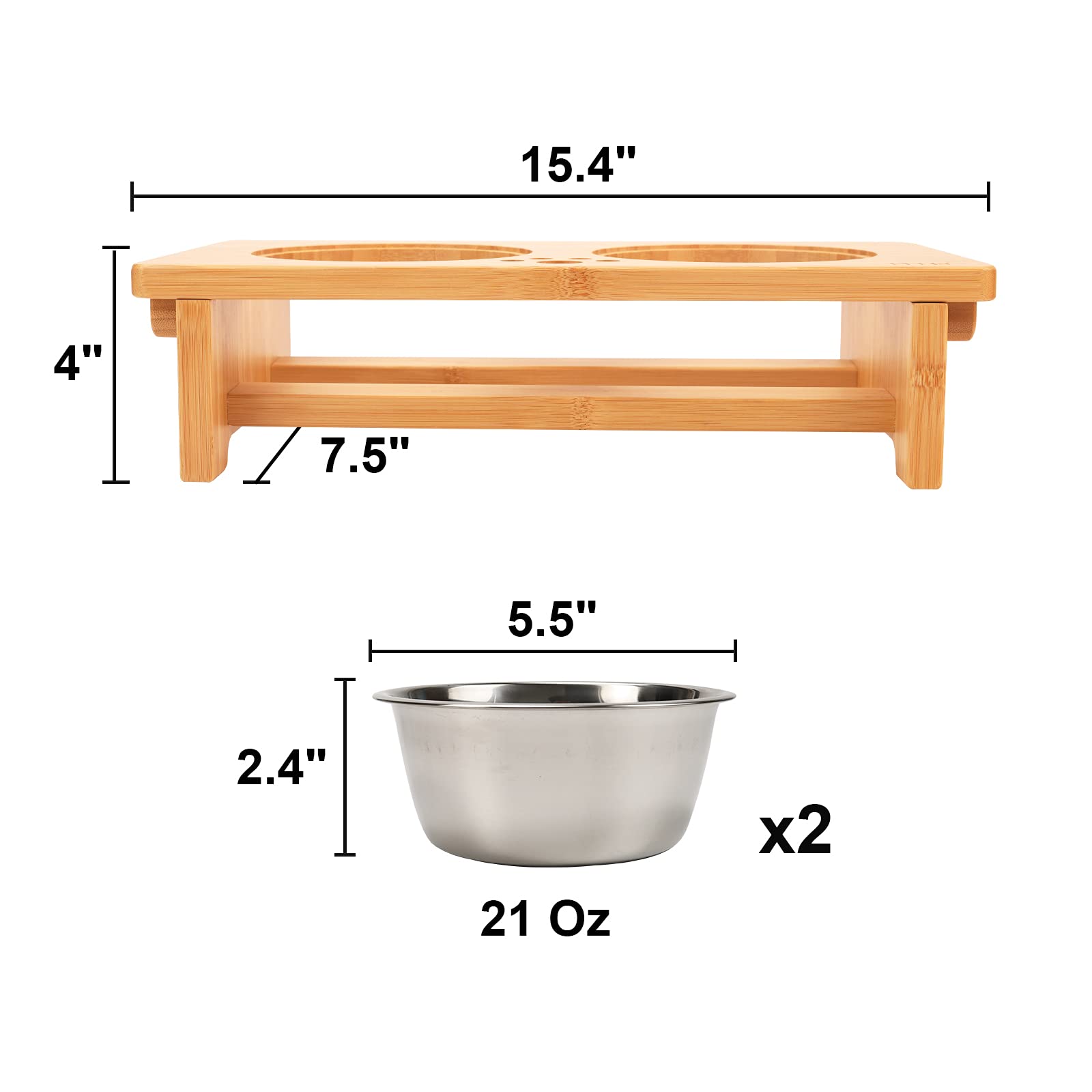 HTB bois bambou durable, élégant et facile à entretenir.