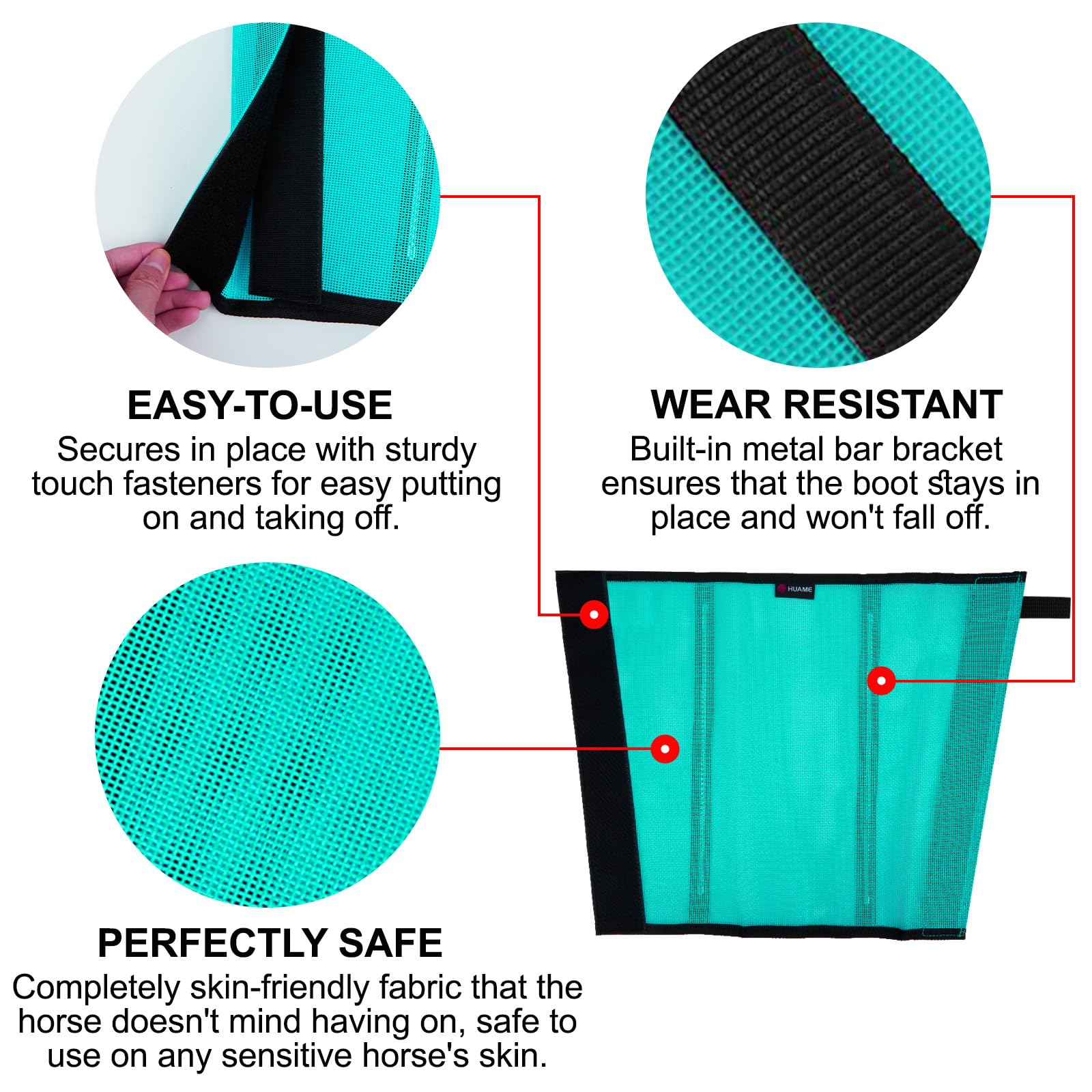 HUAME protection des membres violet-vert, solution polyvalente pour activités extérieures.