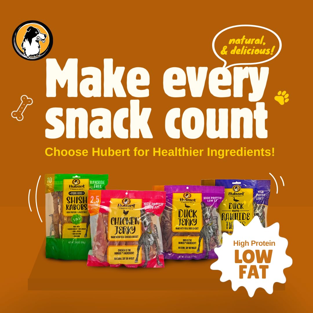 Hubert Pet Premium texture naturelle: friandise simple et naturelle pour récompense quotidienne.