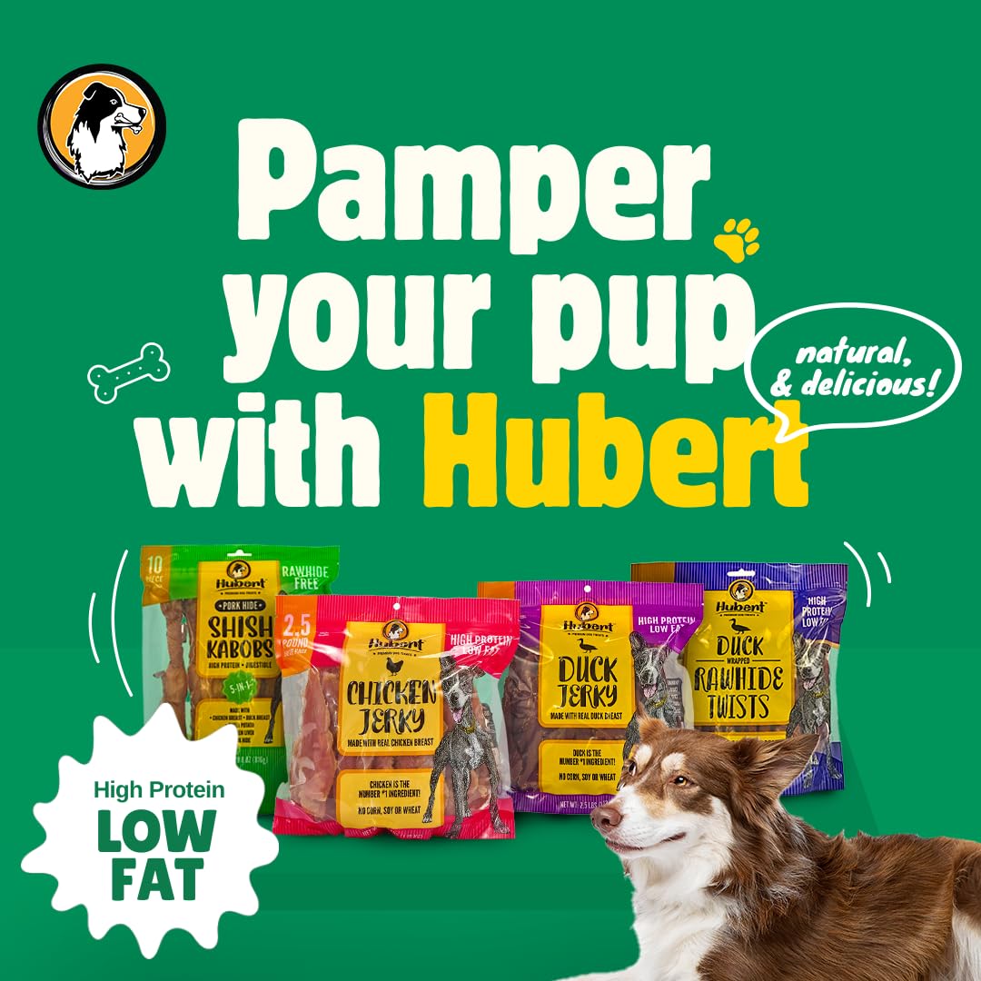Hubert Premium poulet jerky – testées aux États‑Unis pour sécurité et qualité