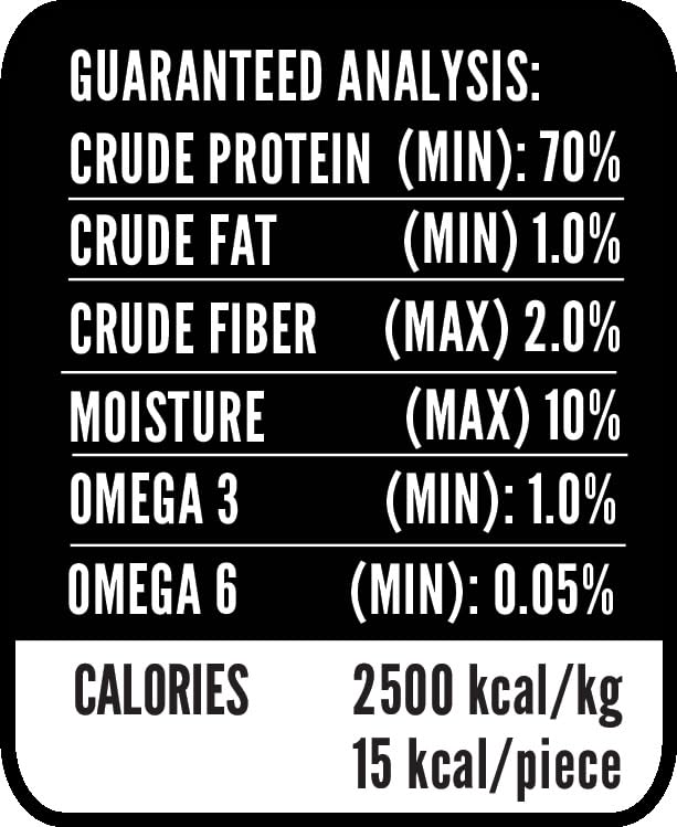 Protéines élevées et calories maîtrisées Hubert Premium rouleaux peau morue