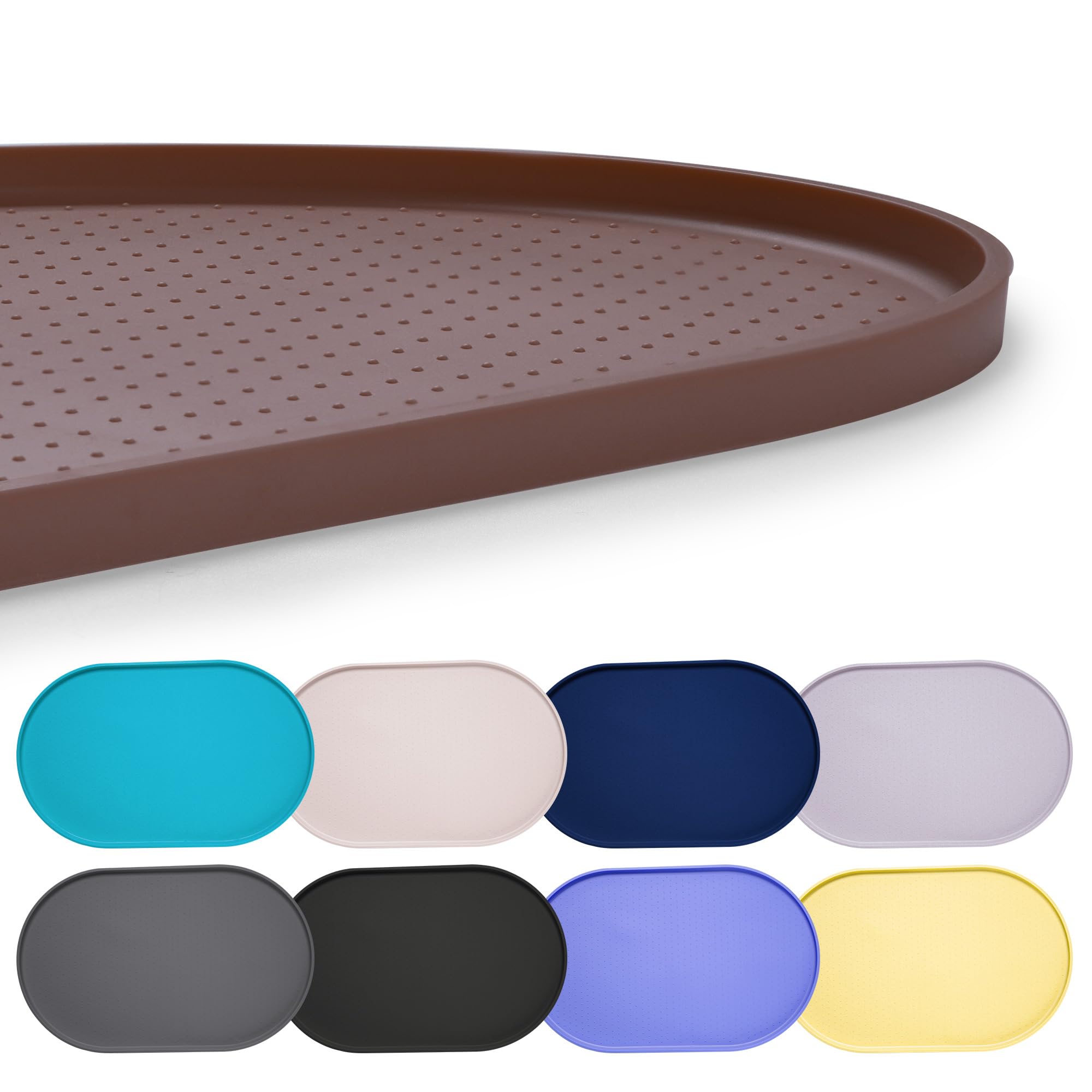 Hubulk tapis alimentation 16x10 imperméable protège le sol des éclaboussures.