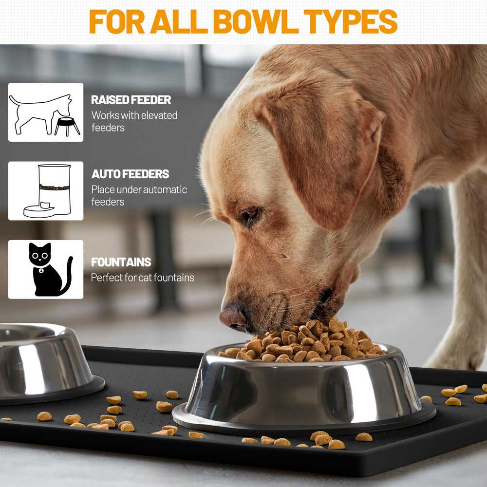 Hubulk tapis-durable-silicone, hypoallergénique et sans BPA pour tous les animaux.