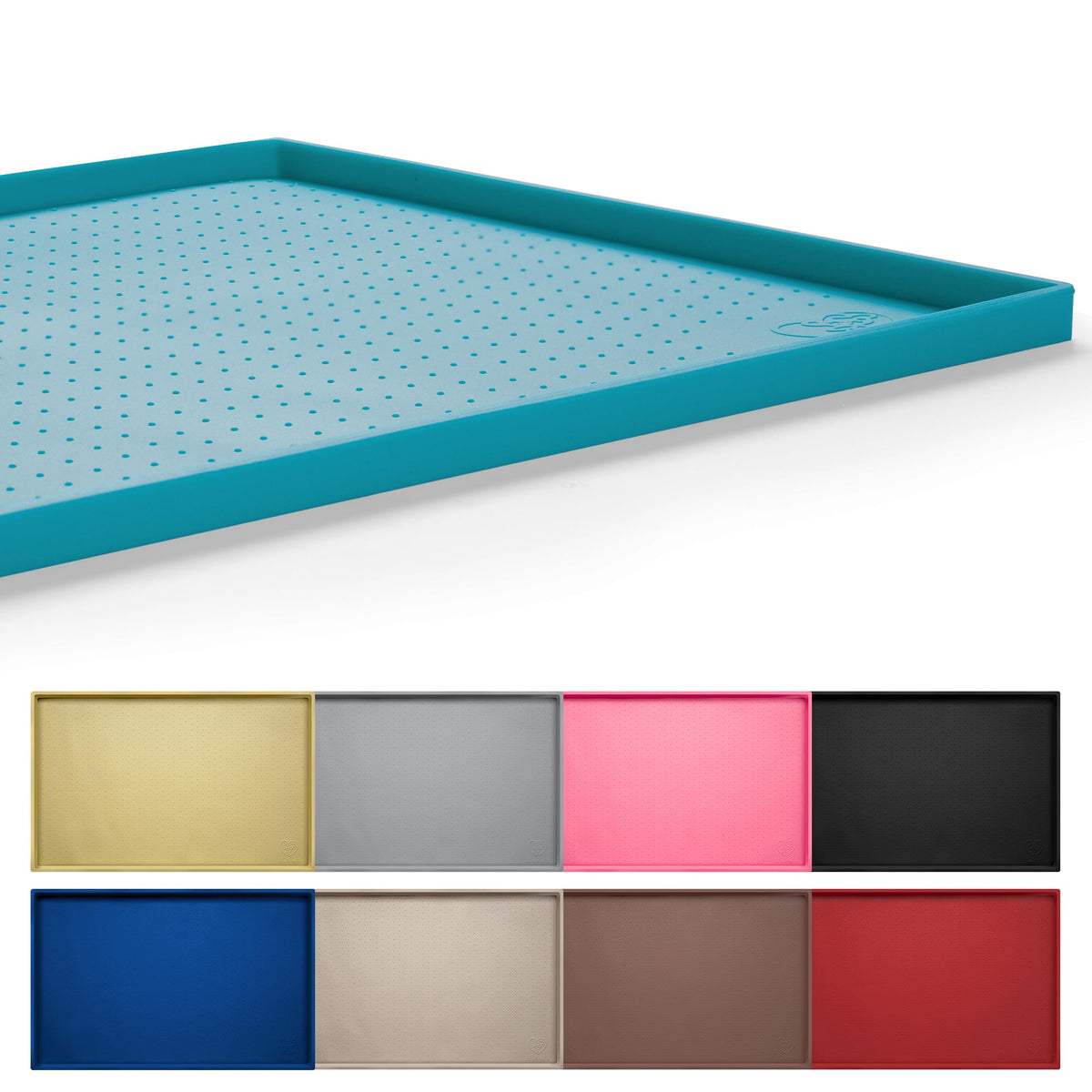 Hubulk tapis nourriture chien imperméable protège sols des bols et éclaboussures