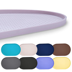 Hubulk tapis repas silicone 16x10 anti déversements et résistant.