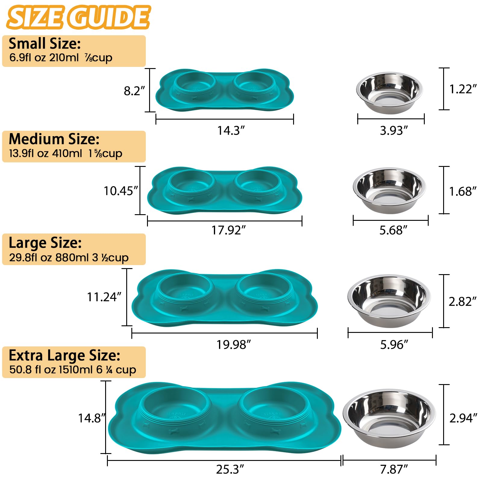 Hubulk tapis en silicone non dérapant protège le sol lors du repas.