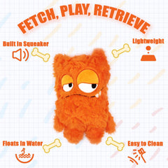 Jouet Hugeme peluche interactive pour jeux de tir à la corde, divertissant et sûr.