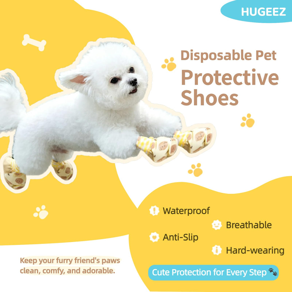 Bottines HUGGEZ taille grande adaptées à chiens et chats de grande morphologie.