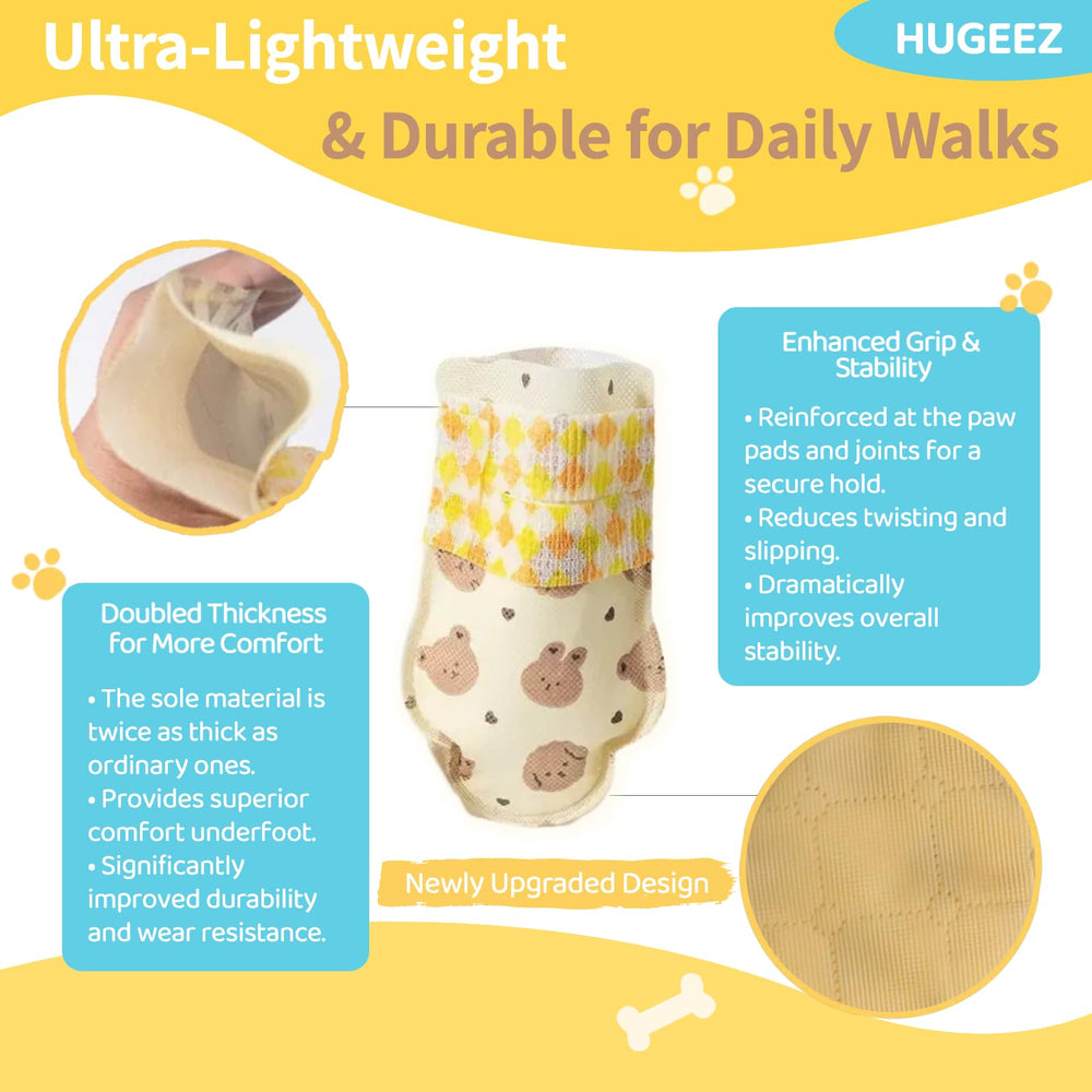 Rouleau de bandage inclus avec les bottines HUGGEZ.