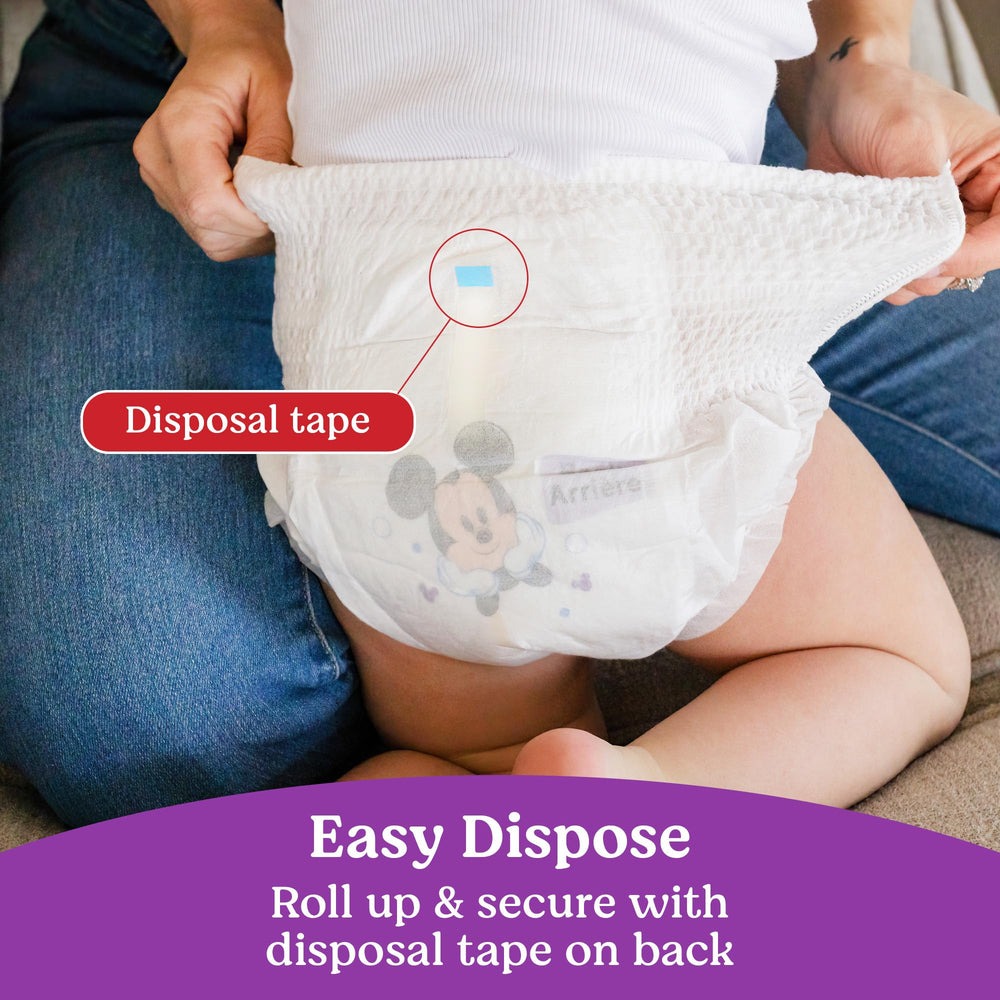 Huggies Little Movers 360-sans-parabens : formulation sans parabènes pour la peau sensible.